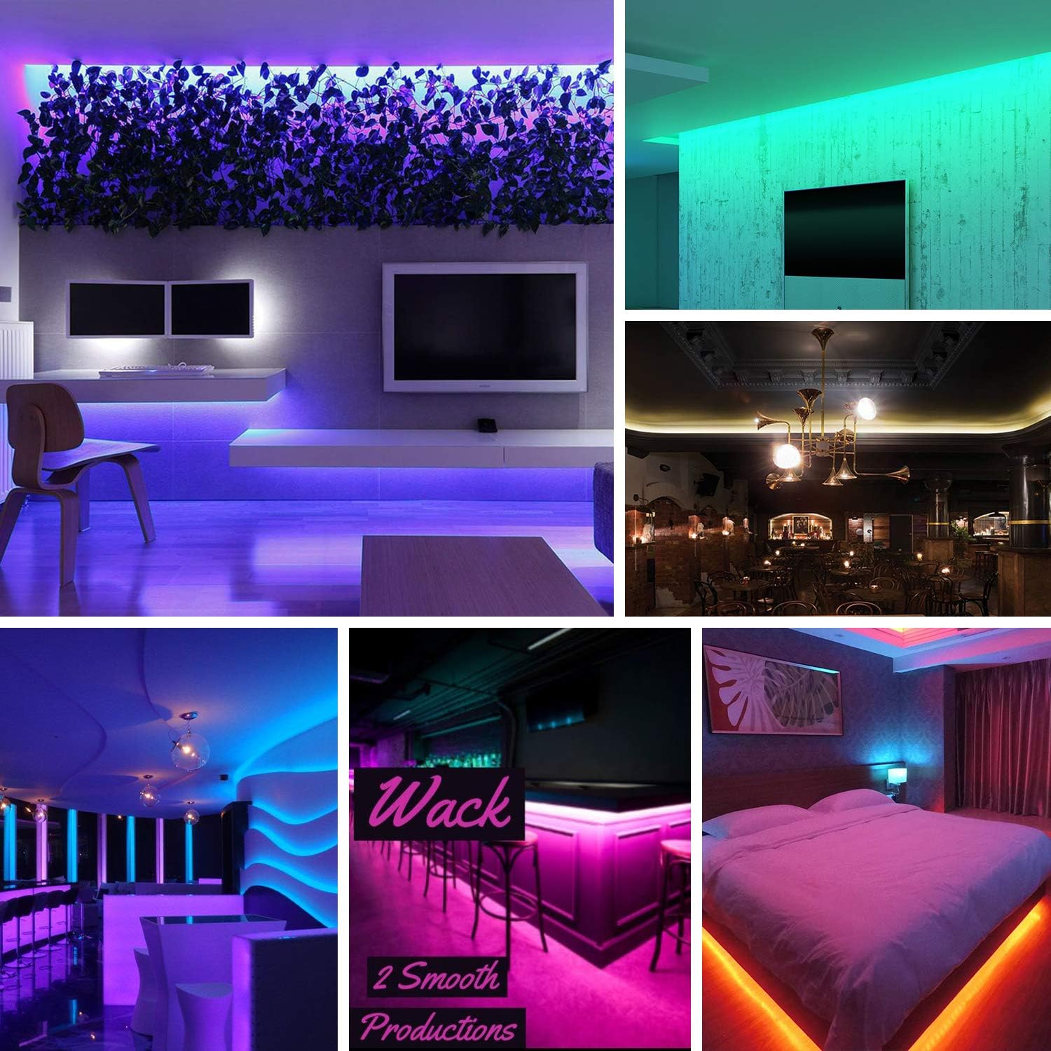 Tiras de LED de exterior Tira de Luz LED Flexible Multicolor con