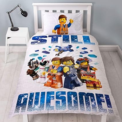 Lego Movie Bettbezug Fur Einzelbett Offizielles
