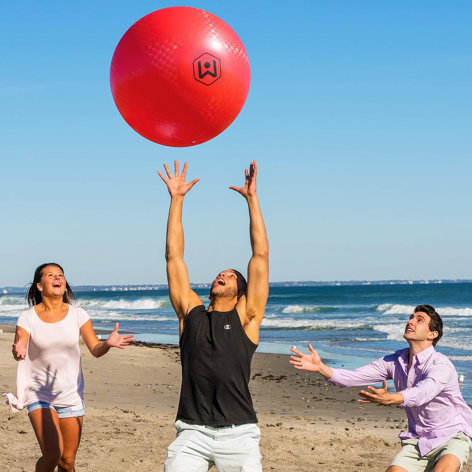 Wicked Big Sports Kickball-Supersized Kickball Outdoor Sport Tailgate Backyard Beach Game Fun for All: Toys & Games