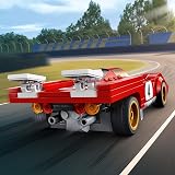 LEGO Speed Champions 1970 Ferrari 512 M Race Car 76906 Red w Minifigure view 6