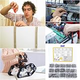 HAOCHEN 1320 Pcs M3 Bolts Nuts Washers Set Stainless Steel Hex Socket Head view 7