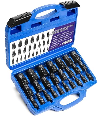 IRWIN 53228 15 piece Multi Spline Extractor Set, Model:HAN53228