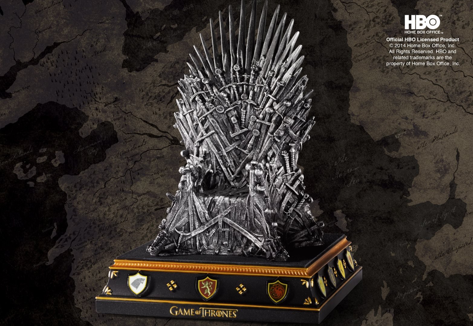 The Iron Throne Bookend Game of Thrones - The Noble Collection