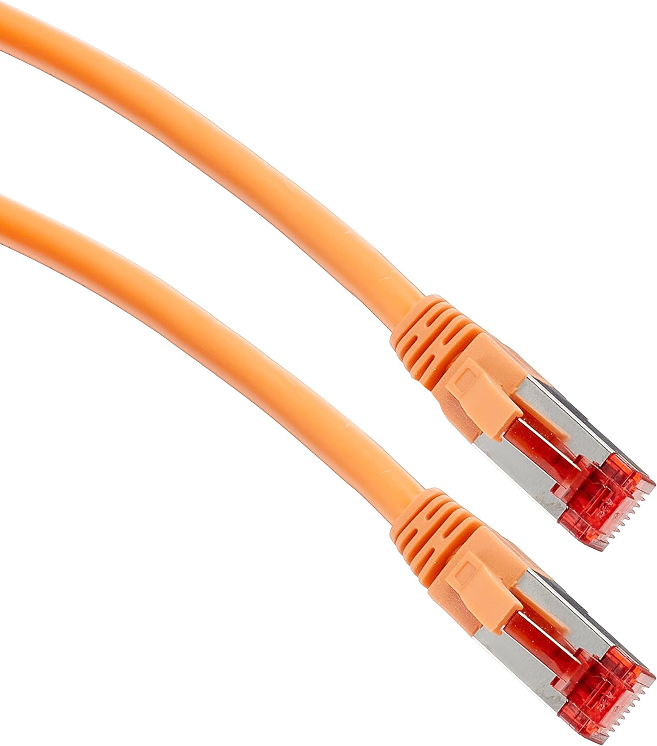 Tecline 71510A Category 6 Ethernet Cable with Narrow Kink Protection (10.0 m) Orange