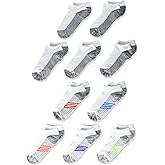 Hanes Ultimate boys No Show, 10-pack socks, White, Small US