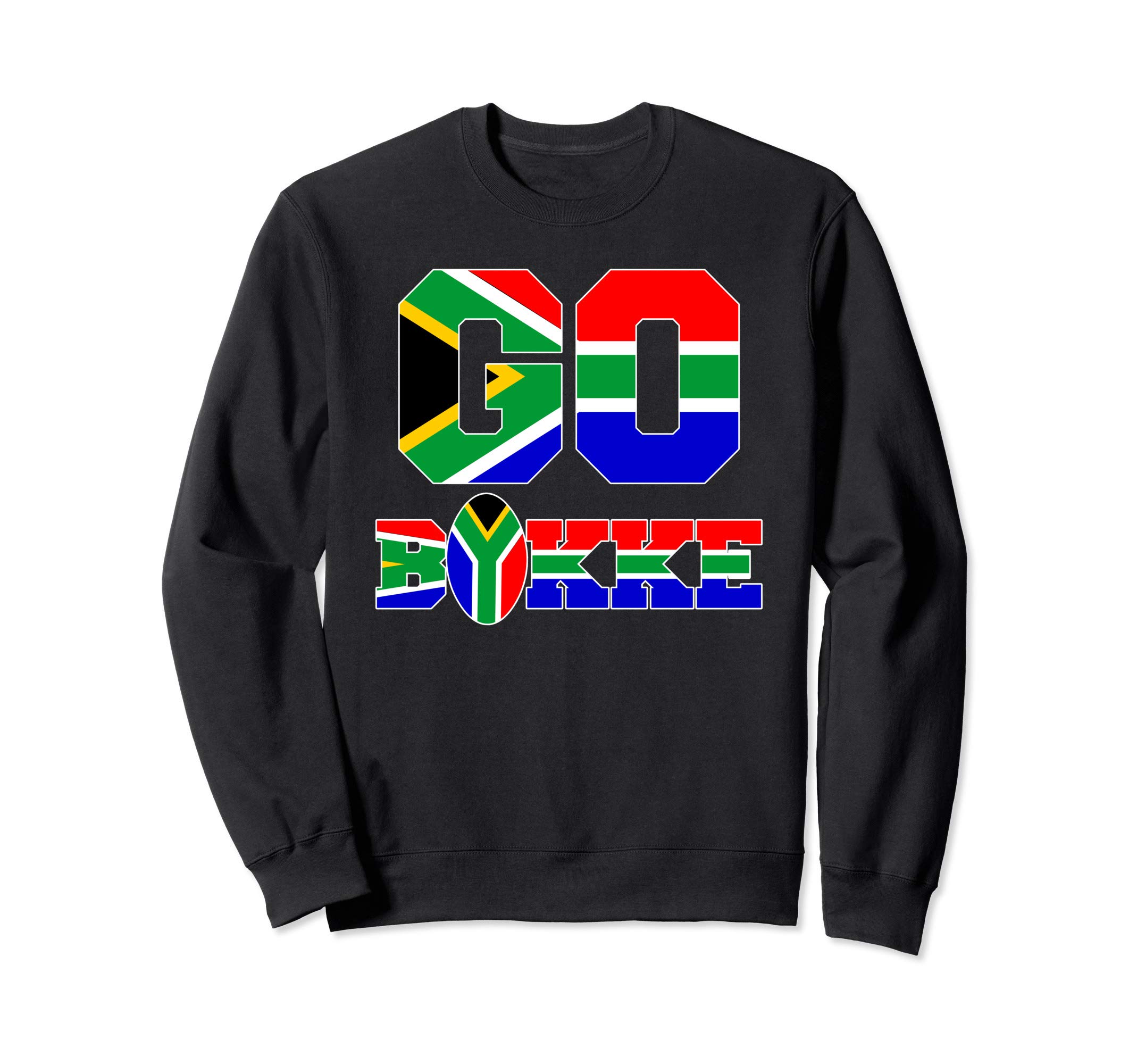 South Africa Flag Rugby Ball Sports Players Gifts Sweatshirt