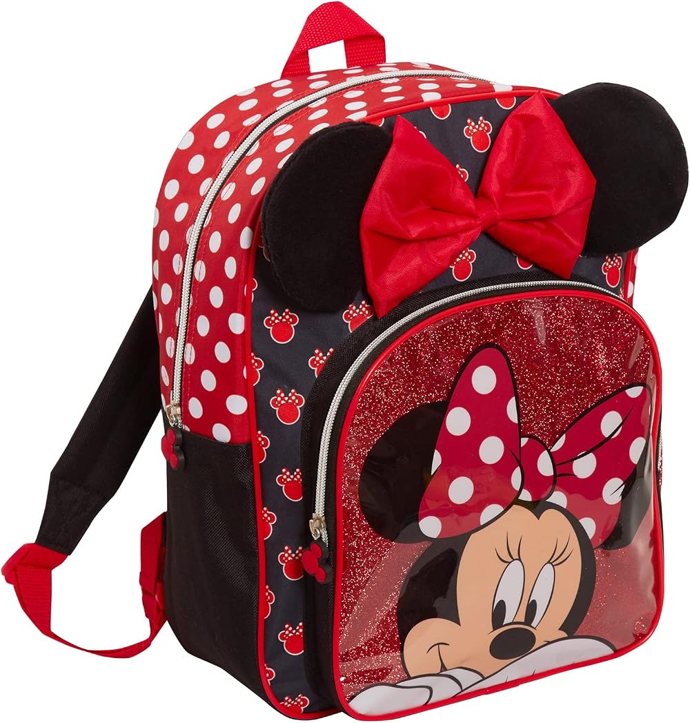 Disney Minnie Mouse Girls Backpack Kids Luxury School Bag Nursery Rucksack