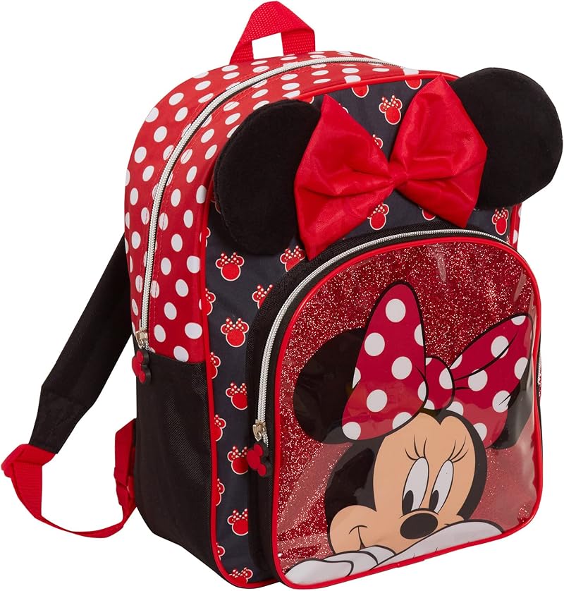 Disney Minnie Mouse Girls Backpack Kids Luxury School Bag Nursery Rucksack