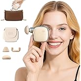 INIA PocketForce Mini Massage Gun - 75% Smaller, High-Power Percussion for Full Body Relief, Portable Deep Tissue Massager Gun with Leather Case & 3 Heads for Travel & Office Use, Gifts for Men Women