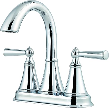 Pfister Lg48 Gl0c Saxton 2 Handle 4 Centerset Bathroom Faucet In