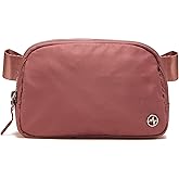 Pander Unisex Belt Bag Fanny Pack for Women with Adjustable Strap, Small Waist Pouch for Workout Running Traveling Hiking