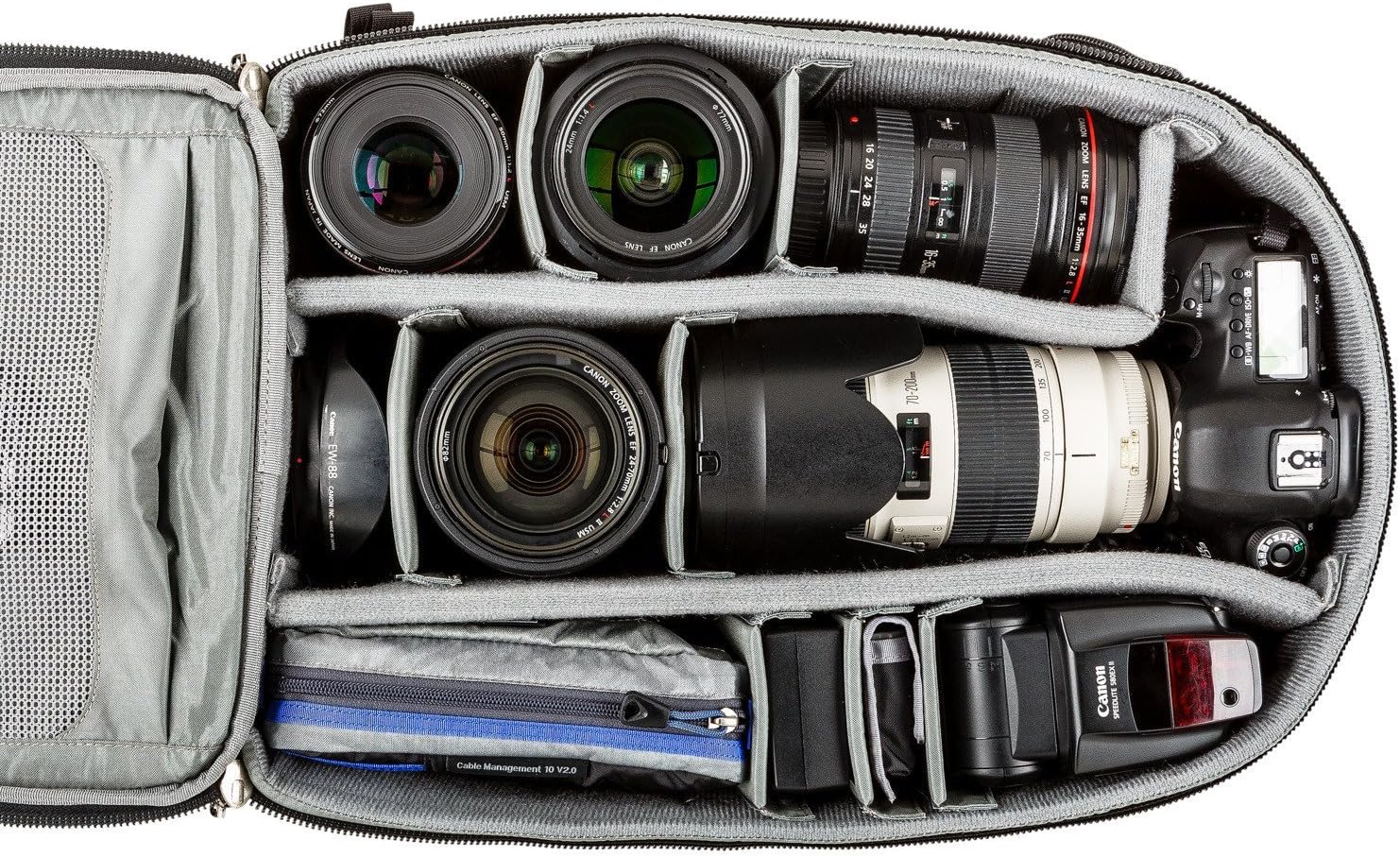thinkTANK Airport Essentials Shoulder Bag - Black, 75 cm, Black (Black) - Image 3