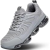 Srenket Mens Running Shoes Air Cushion Walking Tennis Sneakers Fashion Casual Non Slip Breathable Trail Sport Gym