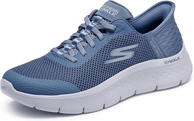 Go Walk Flex Grand Entry, Zapatillas Mujer, Azul, 43 EU