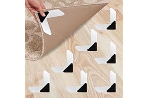 StepNGrip 3 Layer Rug Grippers Only by NeverCurl - Stops Slipping and has a Stiff Layer to Prevent Curl - USA Patented Curlin