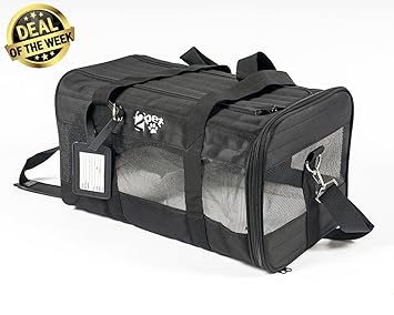 Airline Approved Pet Carrier For Cabin Travel Soft Crate For