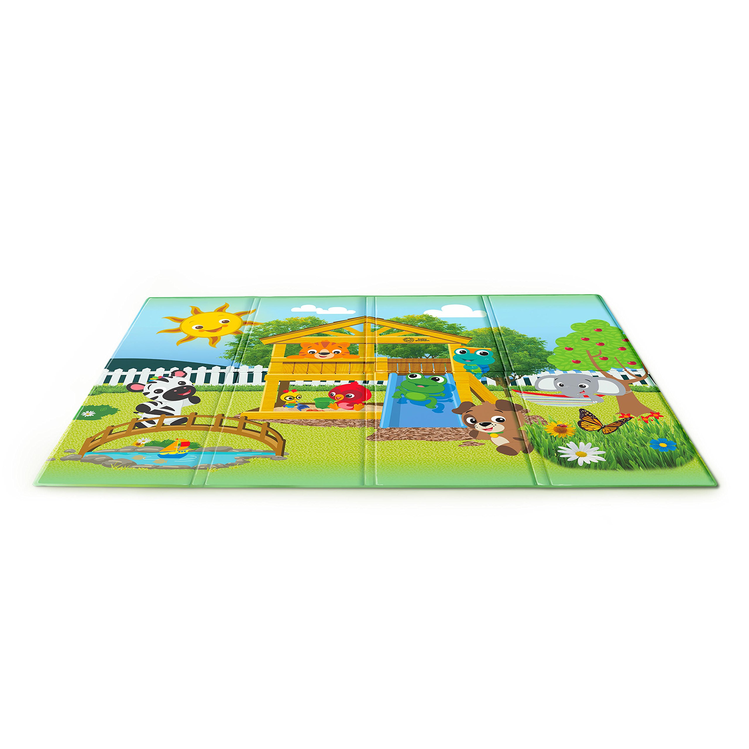 Baby Einstein Anytime Playground Large 47" x 35" Foldable Play Mat