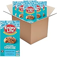 Enjoy Life Chocolate Chip Soft Baked Cookies, Gluten Free, School Safe, Non GMO, Dairy Free, Soy Free, Vegan, Nut Free Cookie