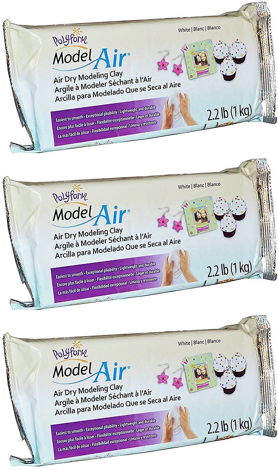 polyform model air dry clay