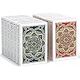 Metsyth 12 Pack Playing Cards Bulk,Plastic Playing Cards Waterproof Poker Size Cards Professional, Jumbo Index Large Print for Adults and Seniors,12 Deck of Cards for Fun Card Games