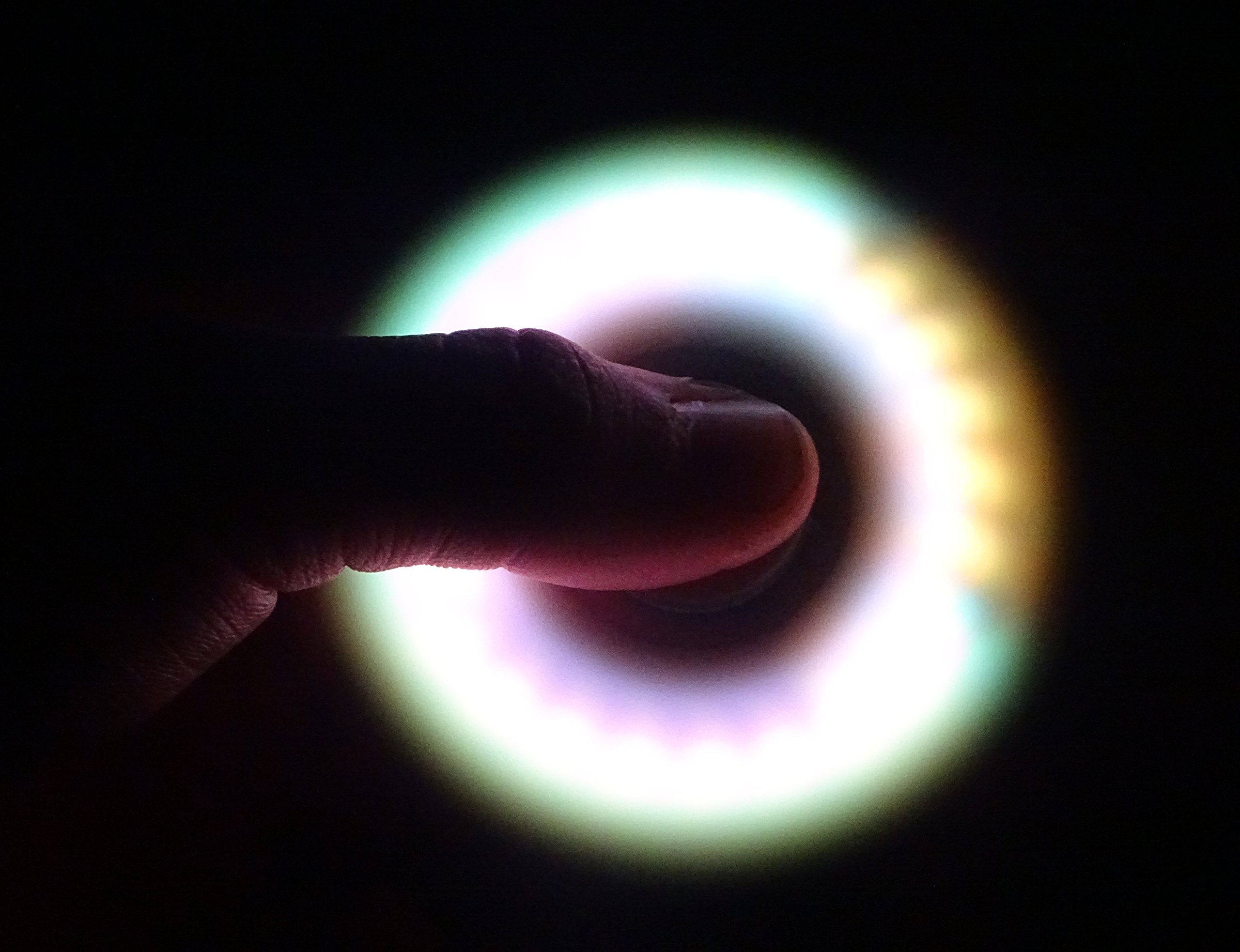 Christmas Concepts® Exclusive 3 Sided LED Fidget Spinner - Stress Reducer, Stress Relief, Autism, ADHD (White with Colour Changing LED)