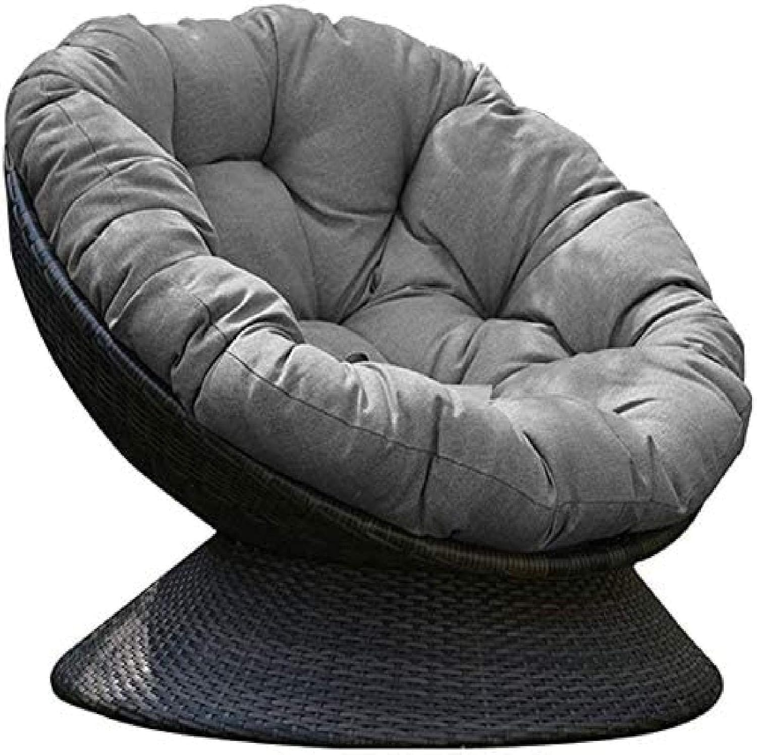 MRZHW Round Overstuffed Papasan Chair Cushion for Thick
