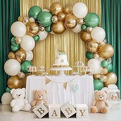 Outpain Thick 40 ft x 10 ft Gold Sequin Backdrop