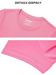 TACVASEN Short Sleeve Shirts for Women Athletic