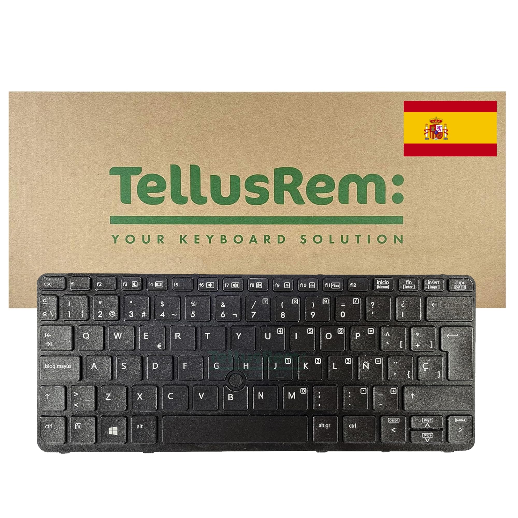 New replacement Spanish backlit keyboard for HP 720 G1, 720 G2, 725 G1, 725 G2, 820 G1, 820 G2