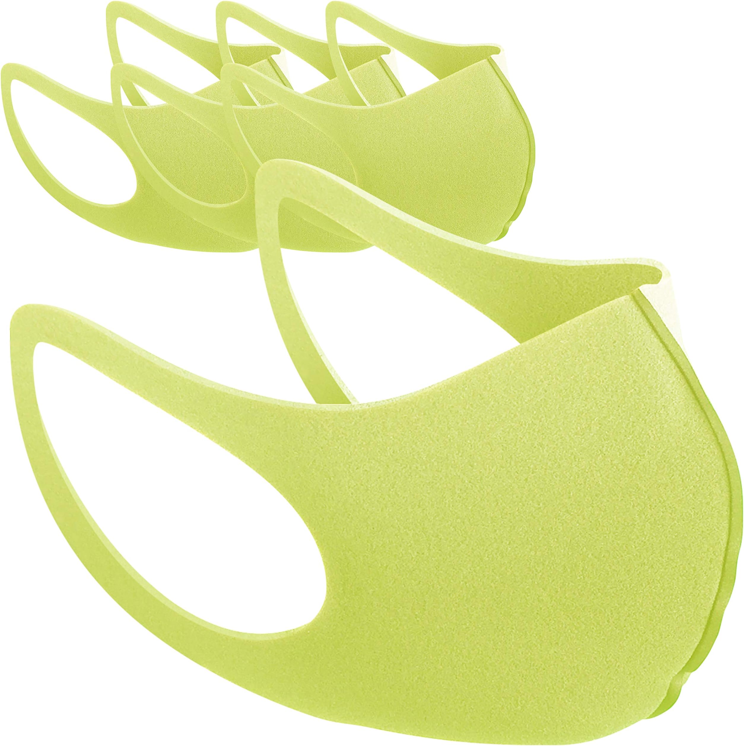Vairino Comfort Plus Reusable Face Mask (Yellow, 3 Pack)