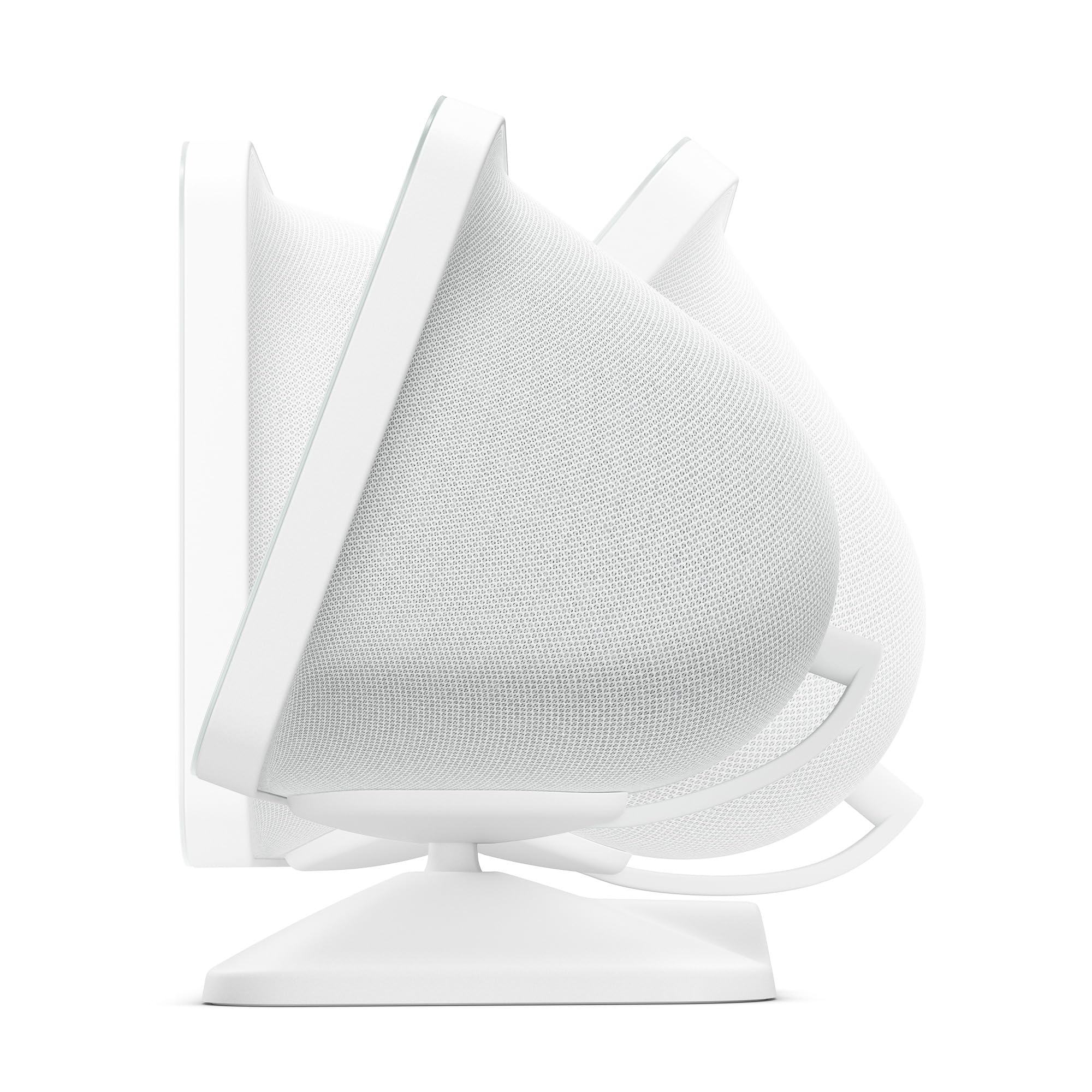 Echo Show 8 (3rd Gen) Adjustable Stand with USB-C Charging Port | Glacier White