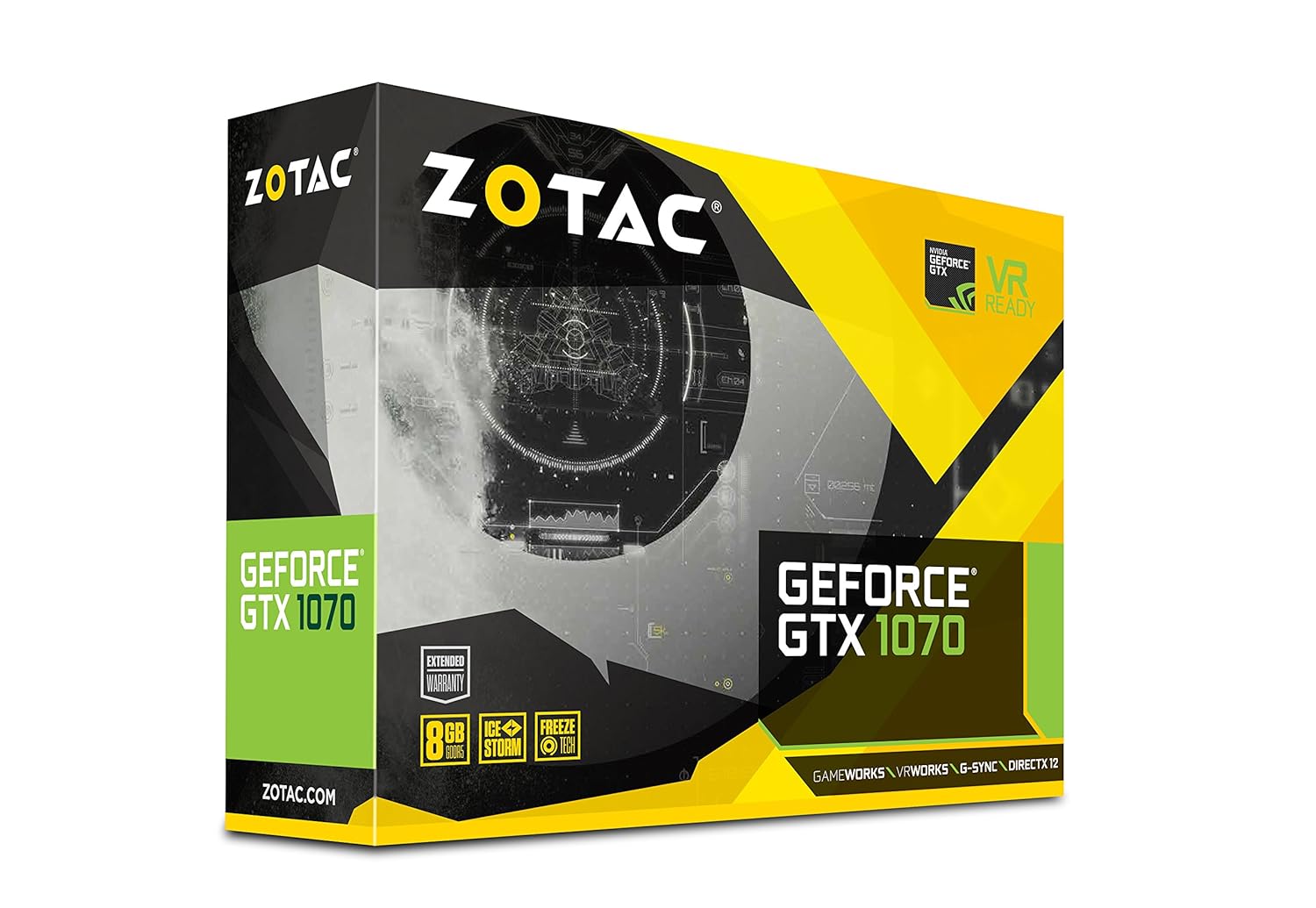 Zotac GeForce GTX1070 Mini, ZT-P10700G-10M, 8GB GDDR5 Graphic