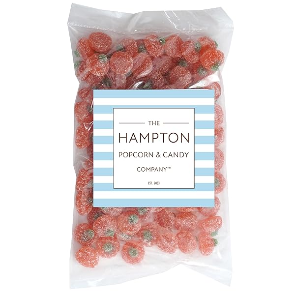 SOUR JELLY PUMPKINS, 2 POUND BULK BAG, FIRM CANDY, FUN HALLOWEEN CANDY, HALLOWEEN GUMMIES