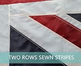 TCTOHZNG Union Jack 3x5 ft Flag Sewn Stripes Brass Grommets Outdoor view 3