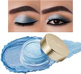 Oulac Sheer Eyeshadow Waterproof Blue Duo 12H Longwear Vegan Cruelty Free 06g