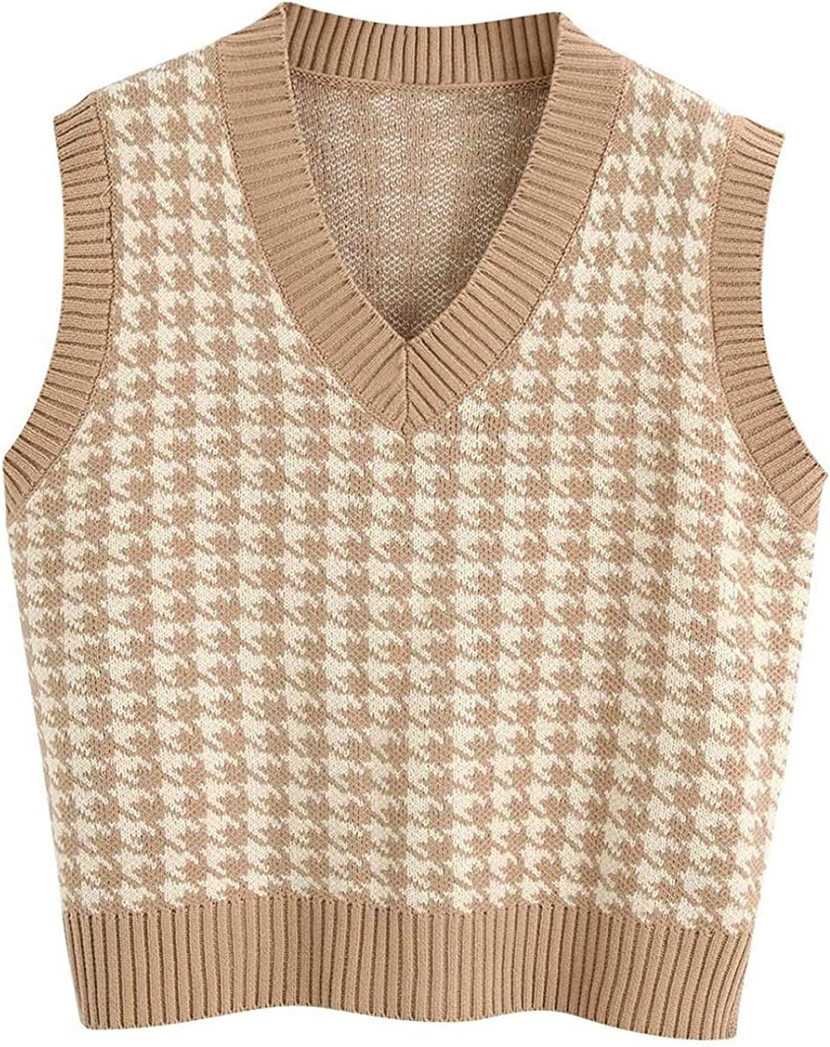 knit v neck vest pattern