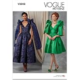 Vogue V2048U5 Misses' Special Occasion Evening Dress Sewing Pattern Packet, Design Code V2048, Sizes 16-18-20-22-24