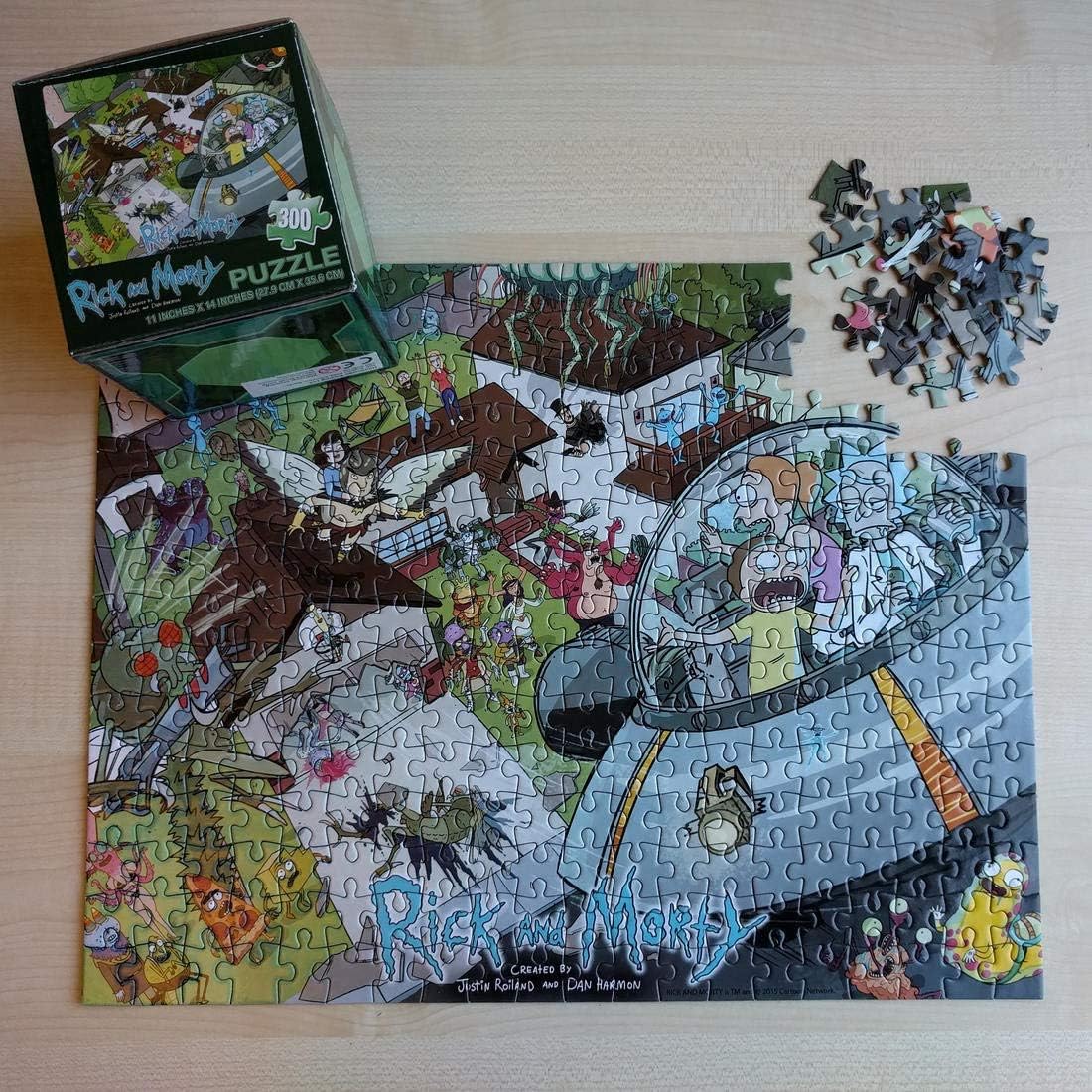 rick and morty jigsaw puzzle