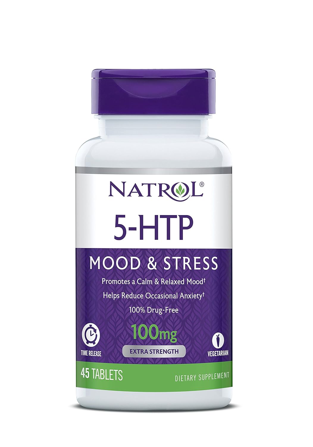 Natrol 5-HTP 100mg Time Release Standard - 45 Cápsulas: Amazon.es: Salud y cuidado personal