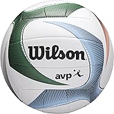 WILSON AVP PXL Volleyball - Official Size, White/Blue/Green