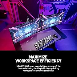 MSI MPG MT201DR - Premium RGB Dual Monitor Stand