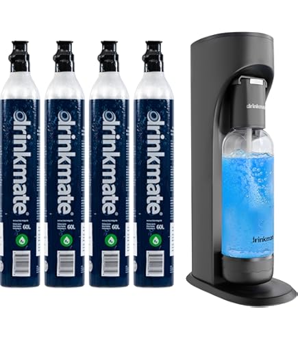 Amazon.com: Drinkmate OmniFizz Sparkling Water and Soda Maker