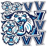 Desert Cactus Villanova University Sticker VU Wildcats Sticker Vinyl Decals Laptop Water Bottle Car Scrapbook Sheet T1 (Type 1-3)