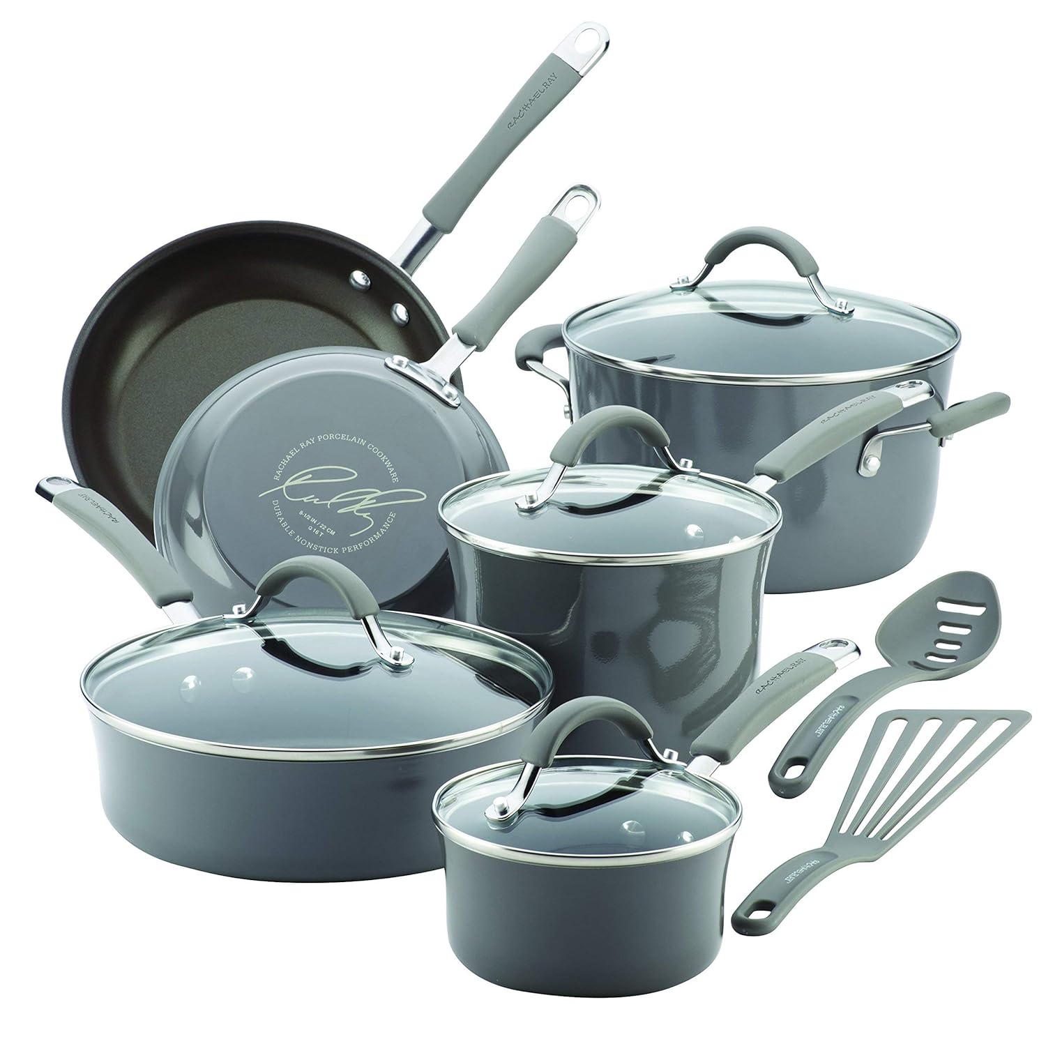 Best Rachael Ray Hard Enamel Nonstick Cookware Set Review