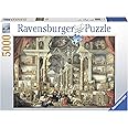 Ravensburger Views of Modern Rome 5000 Piece Jigsaw Puzzle for Adults - Unique Handcrafted Tooling | Premium Durable Blueboard | Frustration-Free Fit | Ideal Gift for Puzzle Enthusiasts