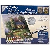 Royal & Langnickel POM-SET6 11 in. x 14 in. Paint Your Own Masterpiece Set - Hampton Beach, 1
