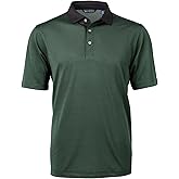 Cutter & Buck Mens Virtue Eco Pique Micro Stripe Recycled Mens Polo