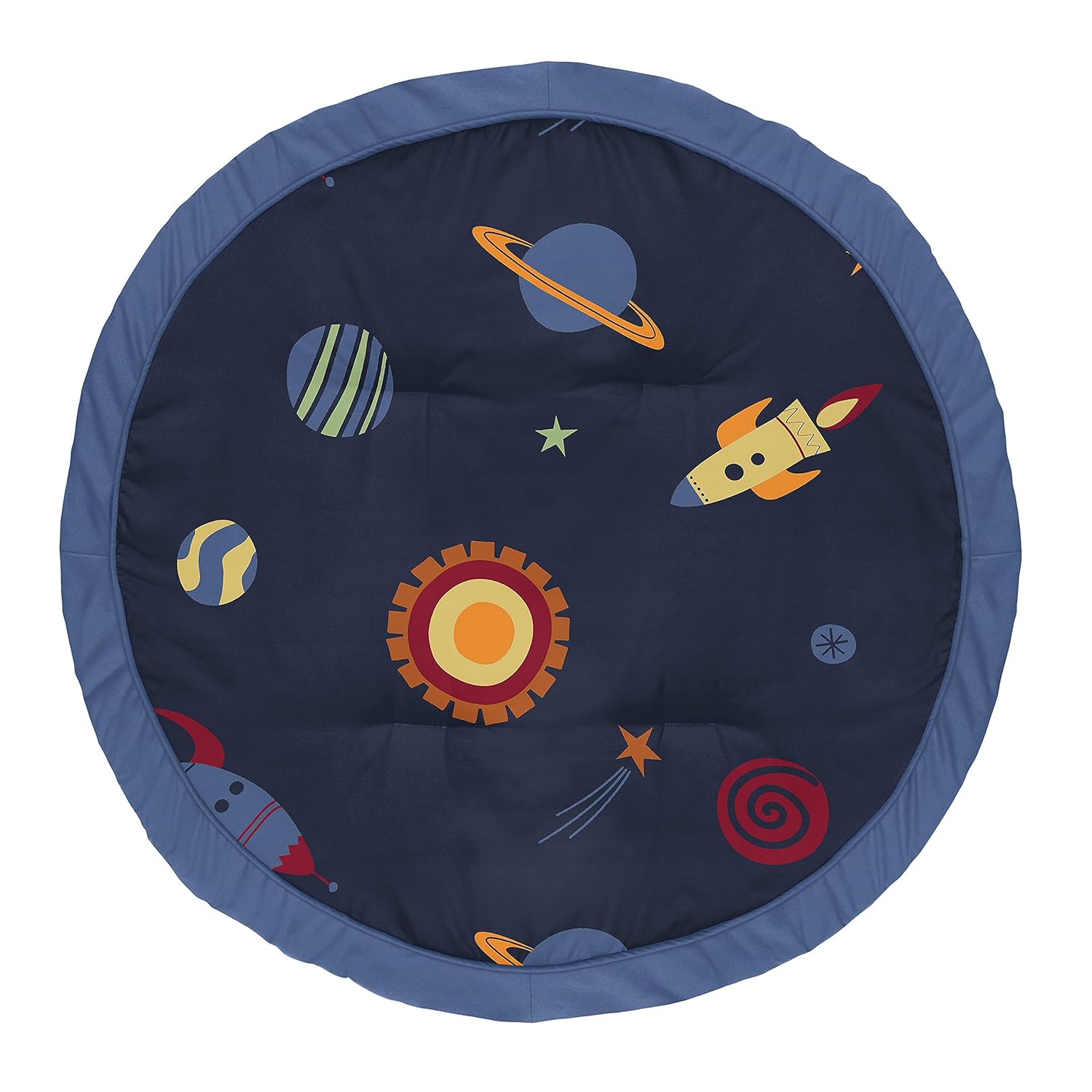 blue play mat