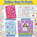 Purple Ladybug 3D Puffy Stickers 80 Sheets 1900+ Kids Crafts view 6
