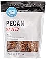 Amazon Brand - Happy Belly Pecan Halves, 16 Ounce